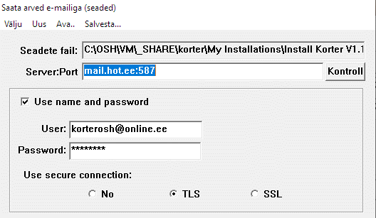 elion mail settings